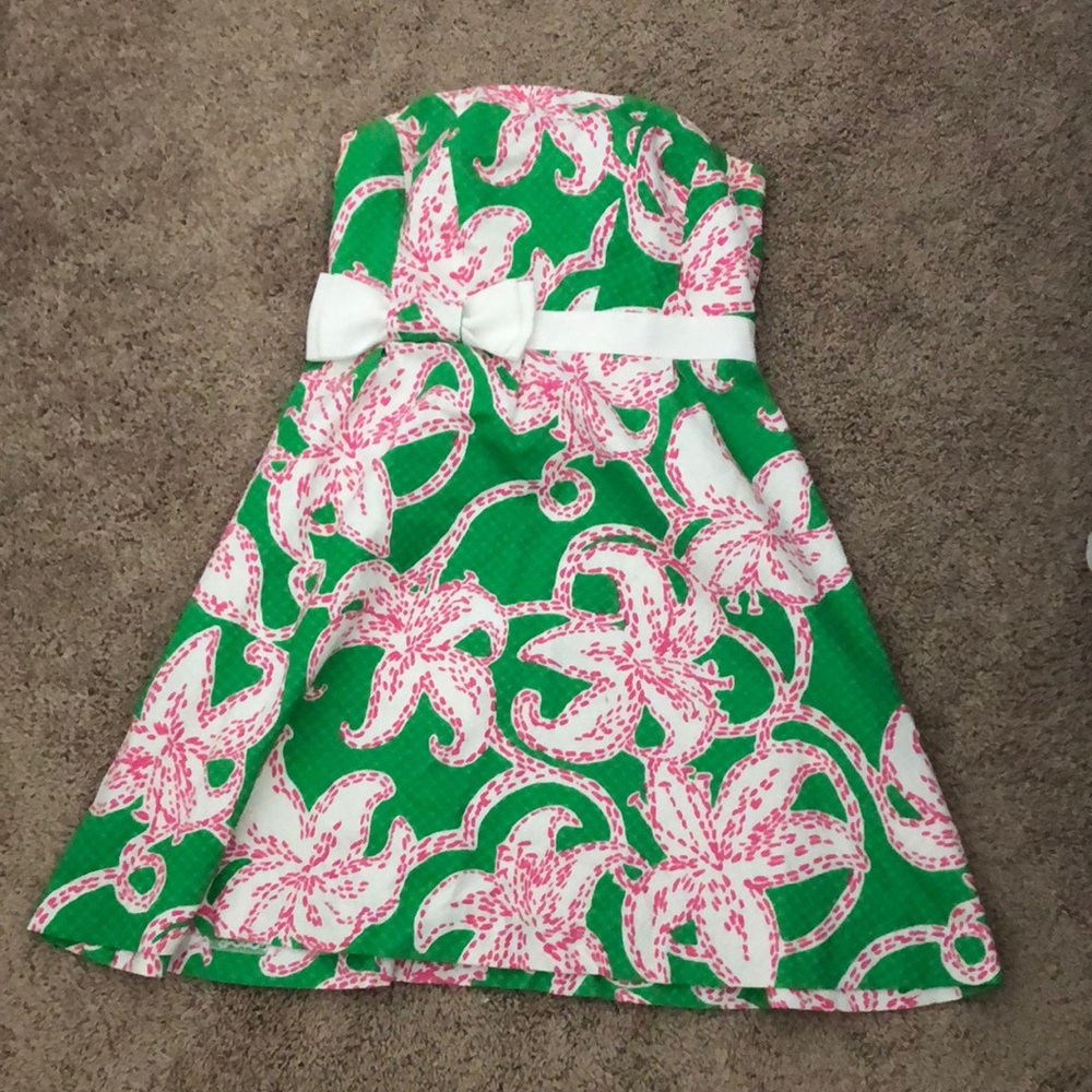 Lilly Pulitzer Strapless Dress